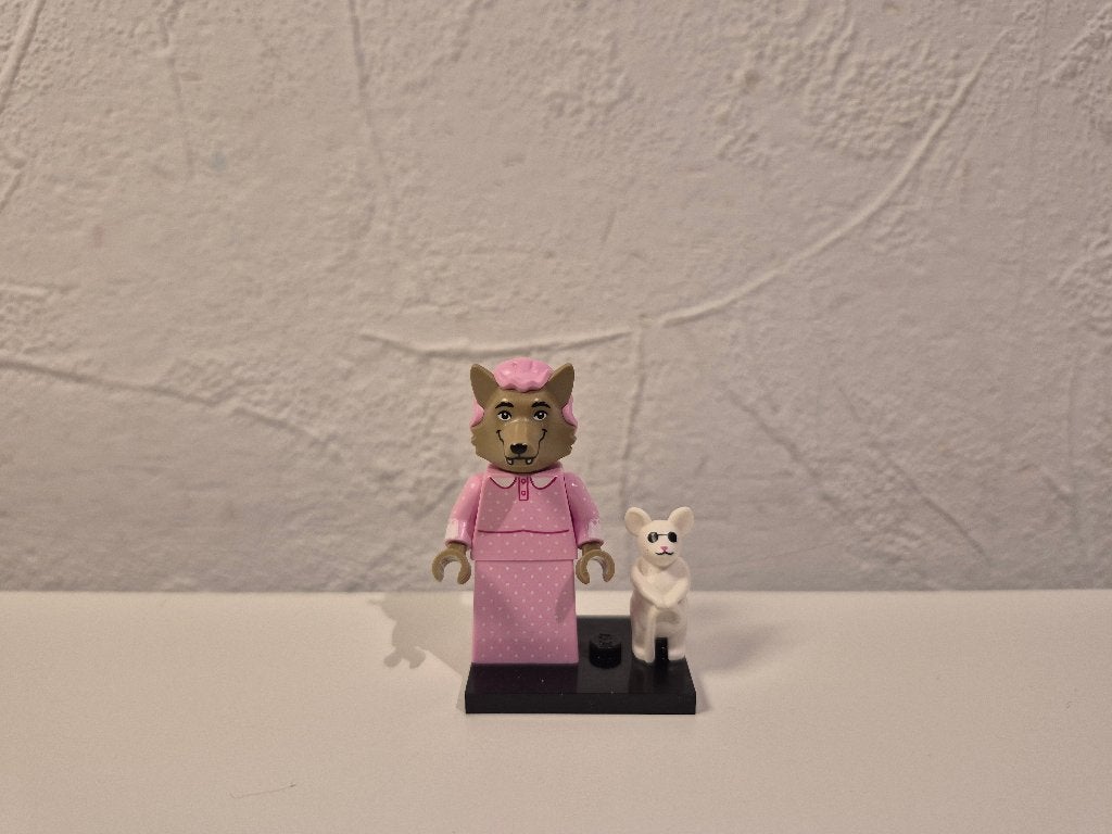 Lego Collectible Minifigures Shrek - Big Bad Wolf, Kinderen en Baby's, Lego, Ophalen of Verzenden, Zo goed als nieuw, Minifiguren serie