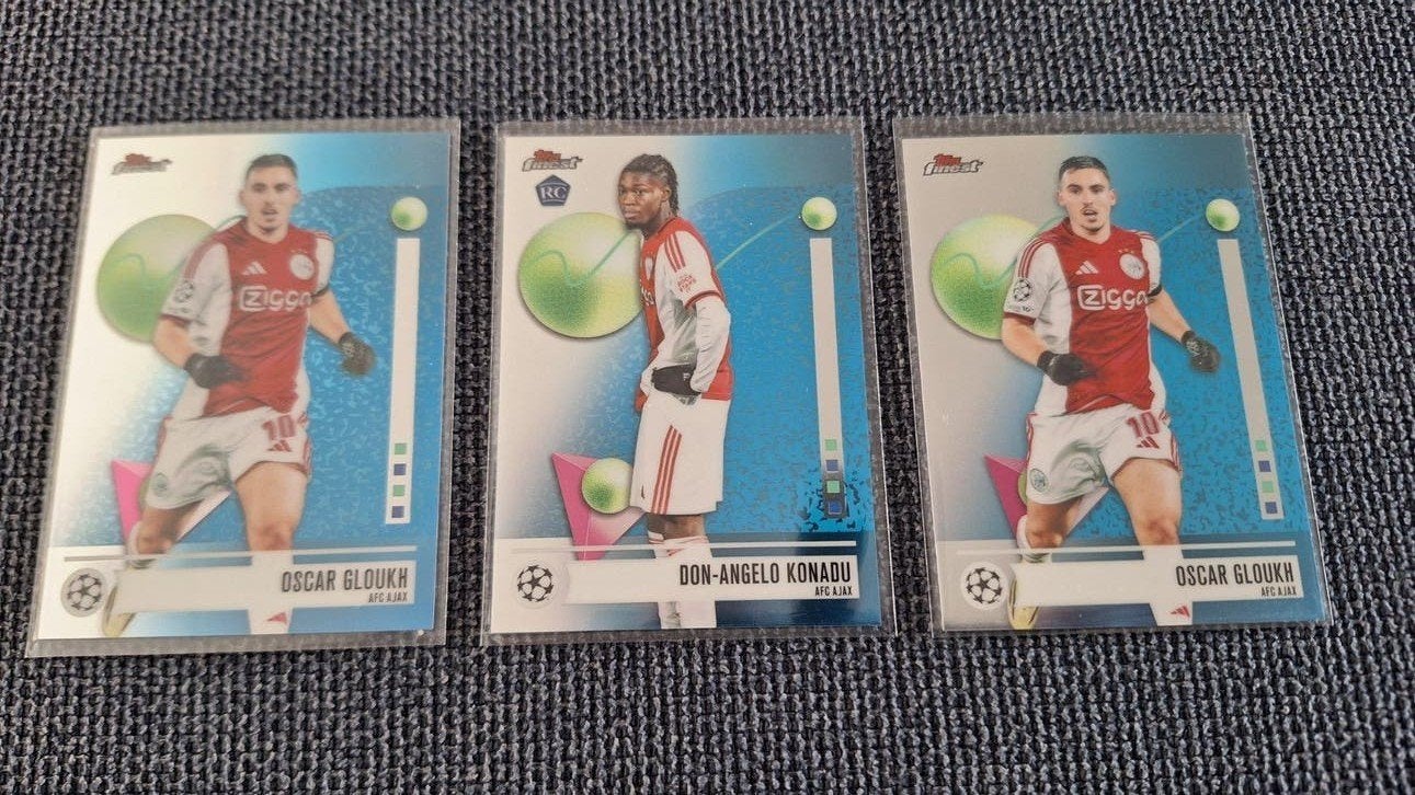 AJAX TOPPS FINEST 2025-2026, Ophalen of Verzenden, Nieuw, Ajax, Poster, Plaatje of Sticker