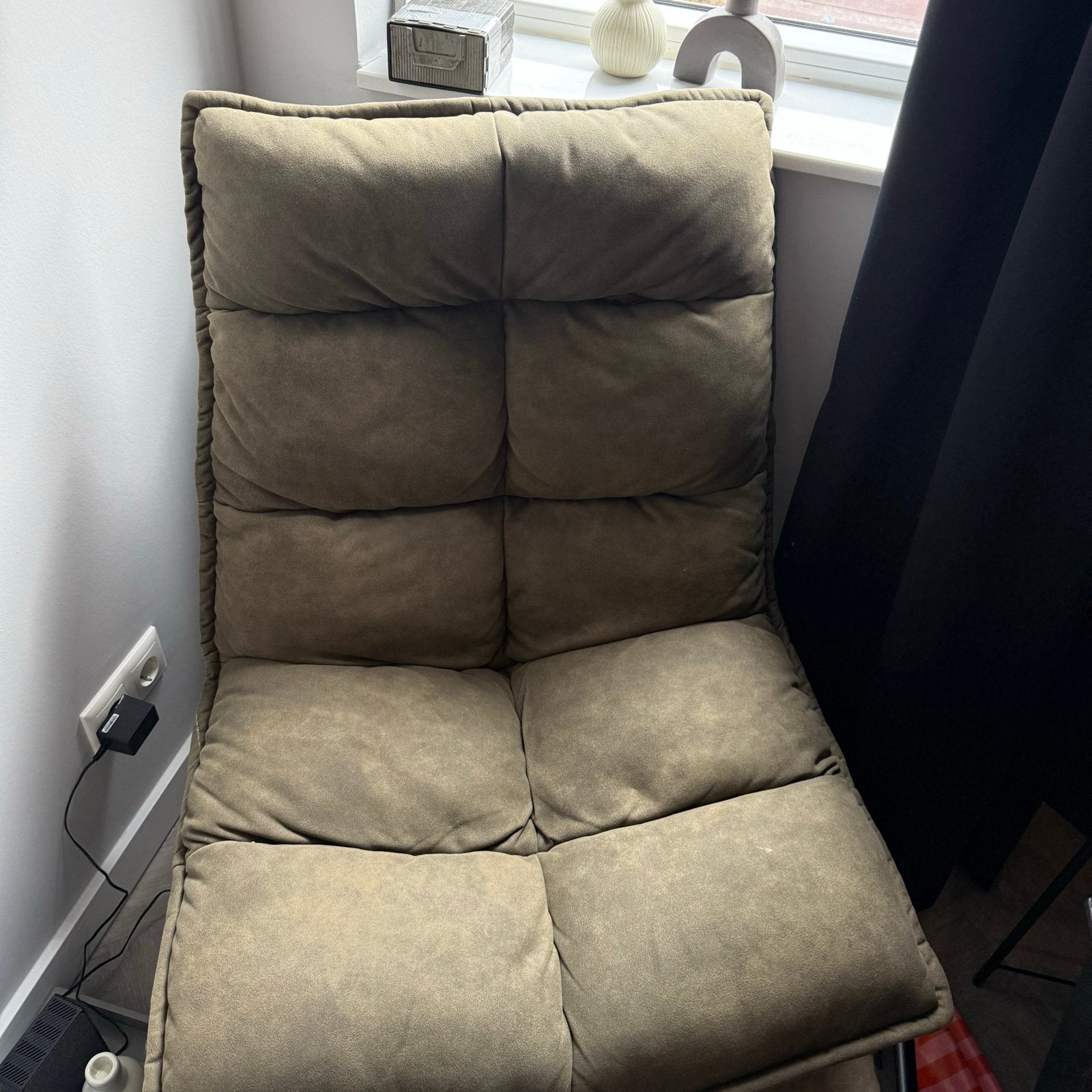 Comfortabele verstelbare vloerstoel - Zo goed als nieuw, Huis en Inrichting, Overige kleuren, Ophalen of Verzenden, Zo goed als nieuw