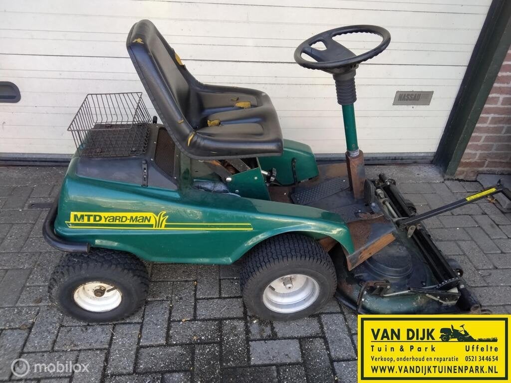 MTD Stiga Villa Frontmaaier hydrostaat opknapper, Ophalen, Elektrische starter