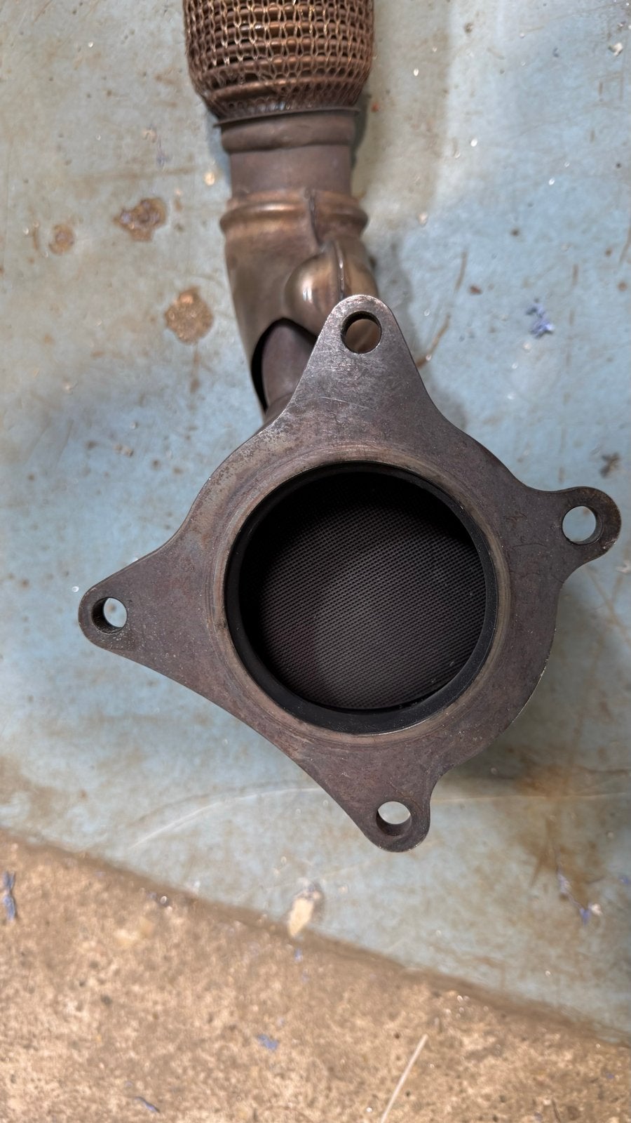Downpipe Audi A3 met goede katalysator, Auto-onderdelen, Ophalen, Gebruikt, Audi