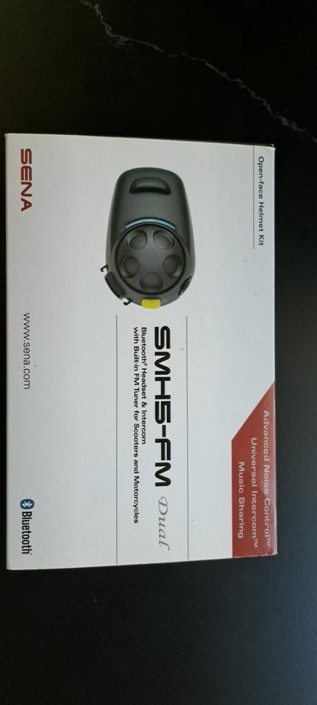Sena SMH5-FM Dual Bluetooth Headset & Intercom, Motoren, Accessoires | Overige, Ophalen of Verzenden, Gebruikt