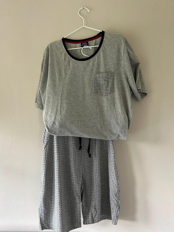 Grijze pyjama heren maat XL set two piece, Kleding | Heren, Pyjama's, Ophalen of Verzenden, Zo goed als nieuw, Maat 56/58 (XL)