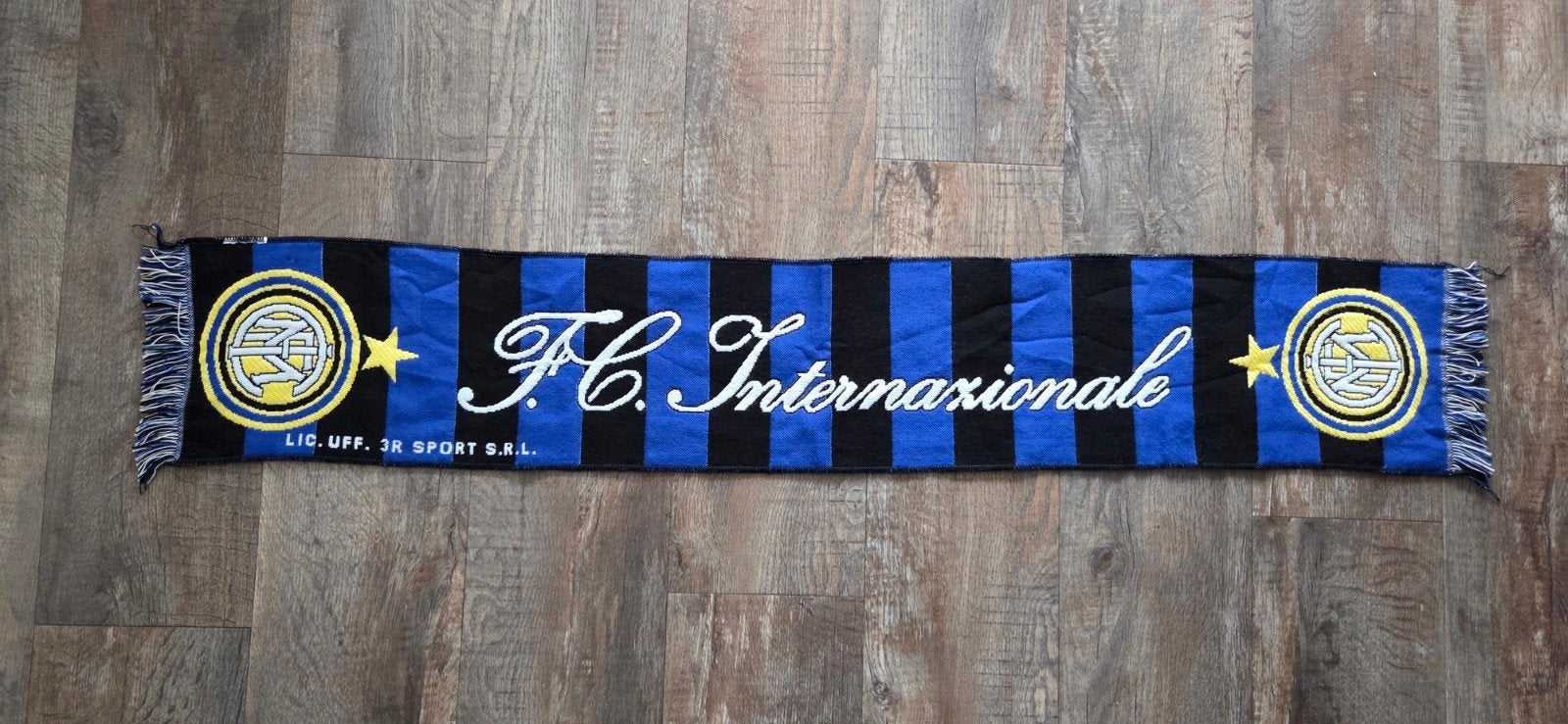 Sjaal FC Internazionale, Ophalen of Verzenden, Zo goed als nieuw, Buitenlandse clubs, Vaantje of Sjaal