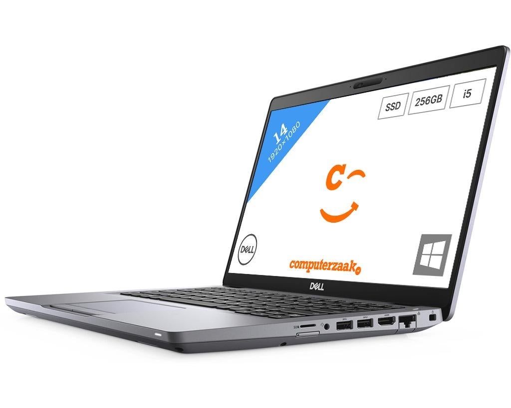 Dell Latitude 5411/Intel Core i5 2.6GHz/8GB/256GB SSD, 256 GB, Contact_dell@dell.com, 2 tot 3 Ghz, 8 GB