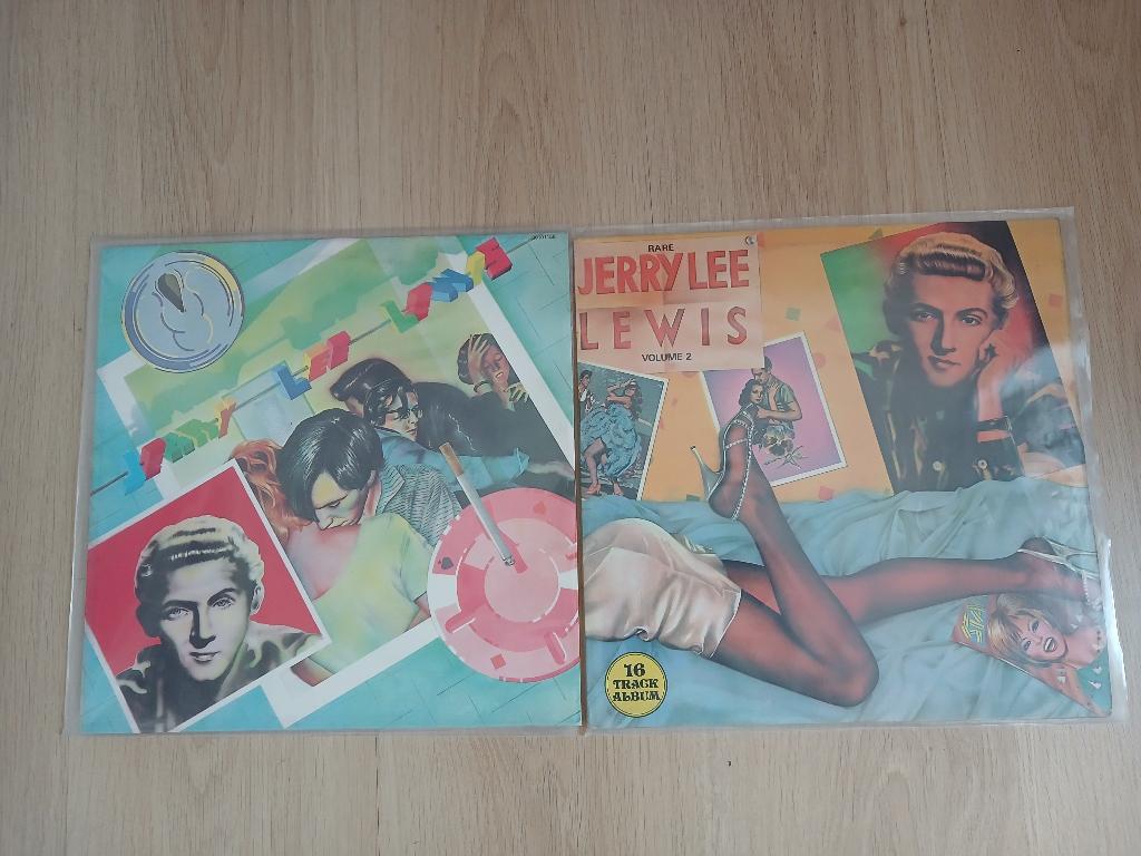 2x lp Jerry Lee Lewis, Ophalen of Verzenden, Zo goed als nieuw, Rock-'n-Roll, 12 inch