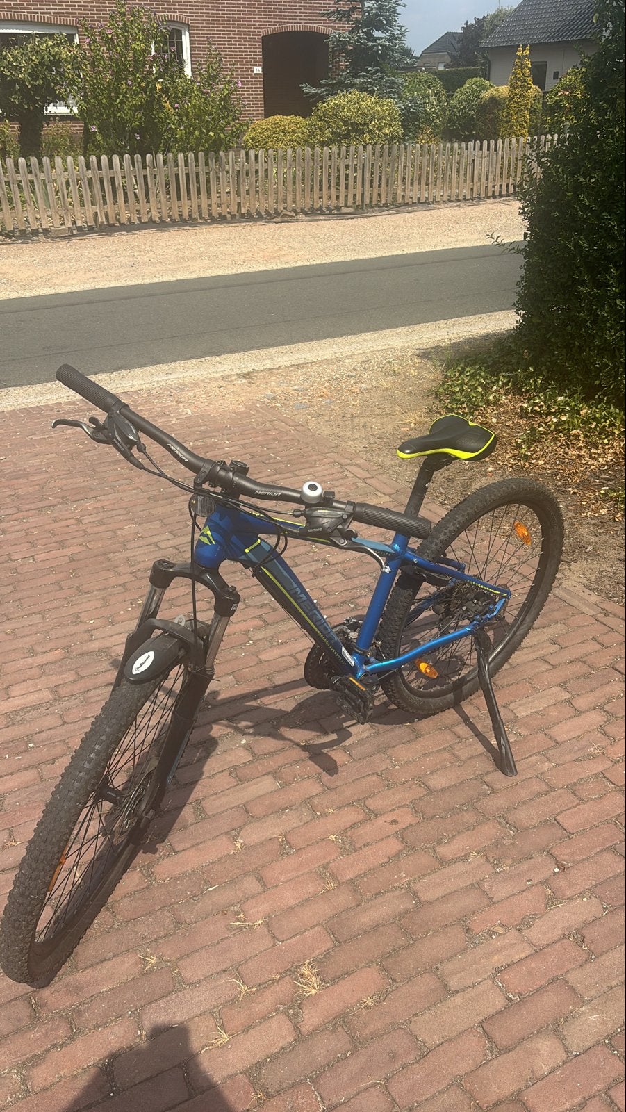 Mountainbike met schijfremmen en slot, Ophalen, Zo goed als nieuw, Schijfrem, Merida