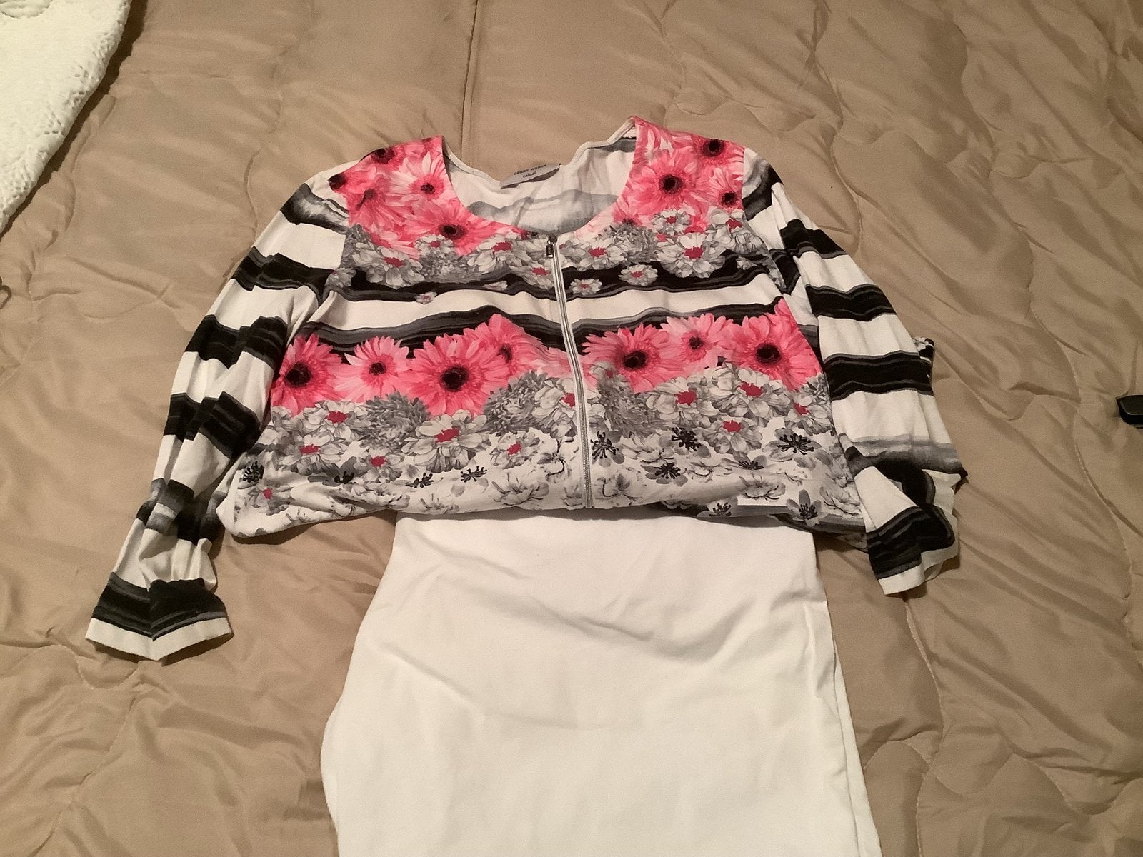 Gerry Weber vestje maat 44, Kleding | Dames, Ophalen of Verzenden, Zo goed als nieuw, Wit, Blouse of Tuniek
