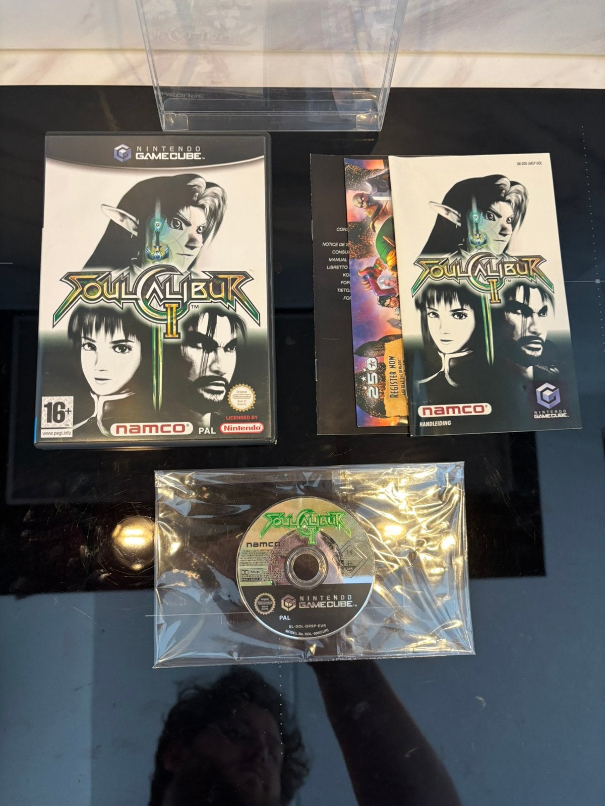 Nintendo Gamecube Soulcalibur II 2, 1 speler, Ophalen of Verzenden, Zo goed als nieuw, Vanaf 3 jaar