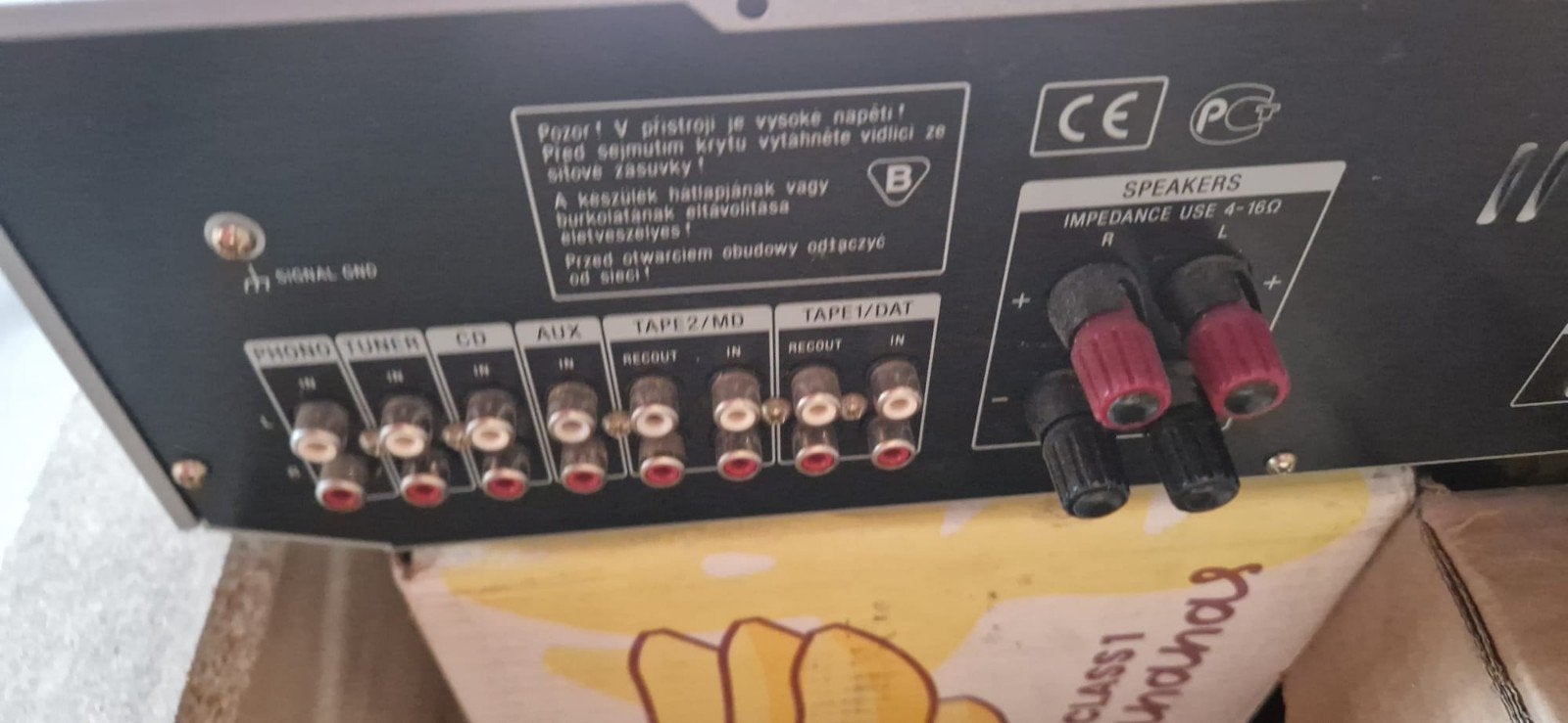 Sony TA-FE520R Geïntegreerde Stereo Versterker, Gebruikt, Ophalen of Verzenden, Sony, 120 watt of meer