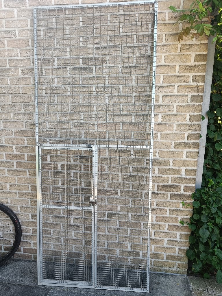volière panelen, Ophalen, Gebruikt, Aluminium, Volière