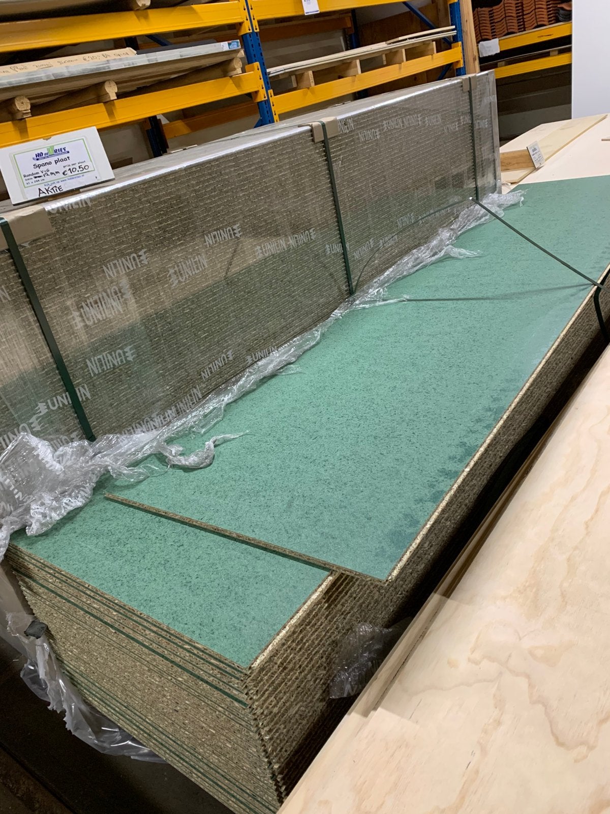 Spano platen. 18 en 12 mm. KOOPJE., Ophalen, Zo goed als nieuw, Minder dan 180 cm, Palen