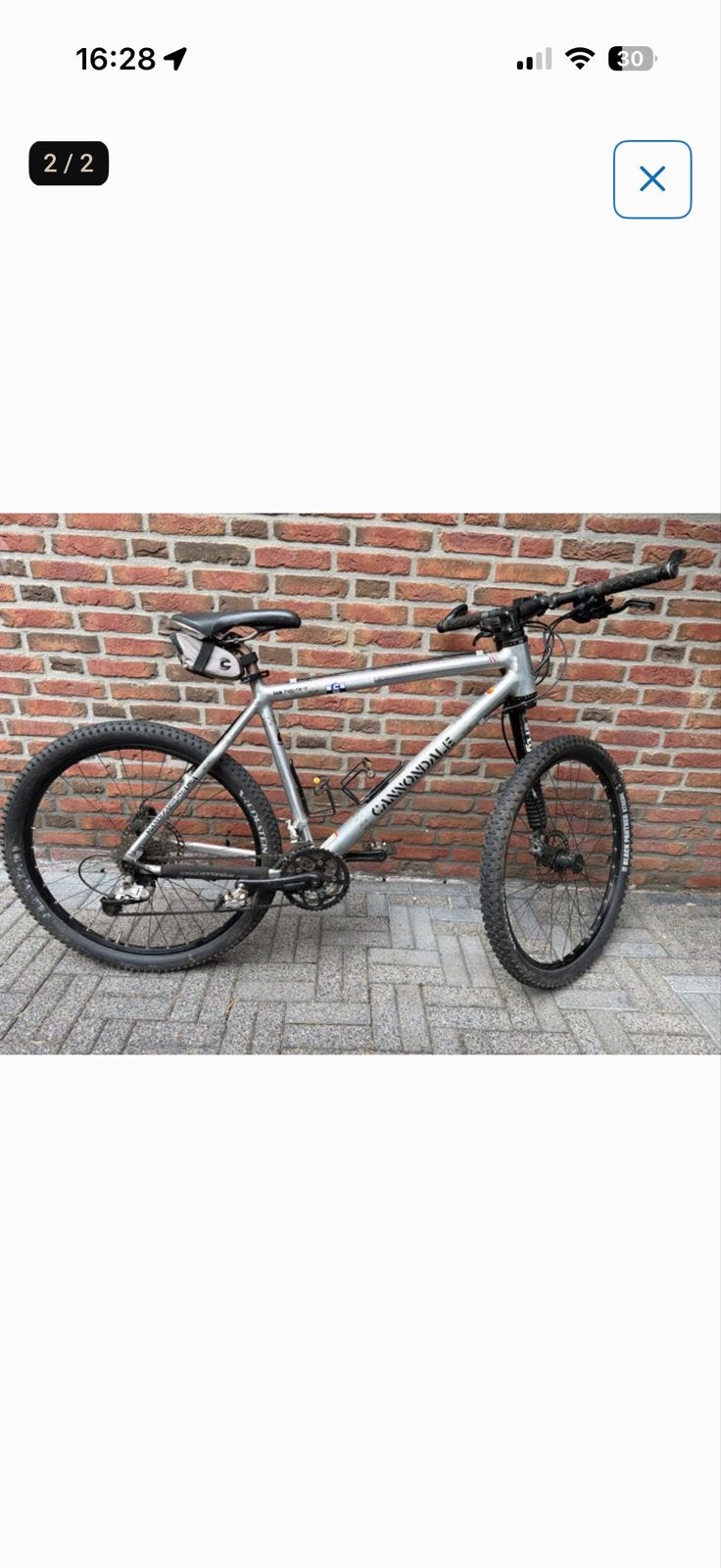 Cannondale mountainbike  - Goede staat 26 inch, Gebruikt, Schijfrem, 53 tot 57 cm, Ophalen