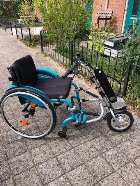 aankoppelbike rollick firefly, Ophalen, Zo goed als nieuw, Handbewogen rolstoel