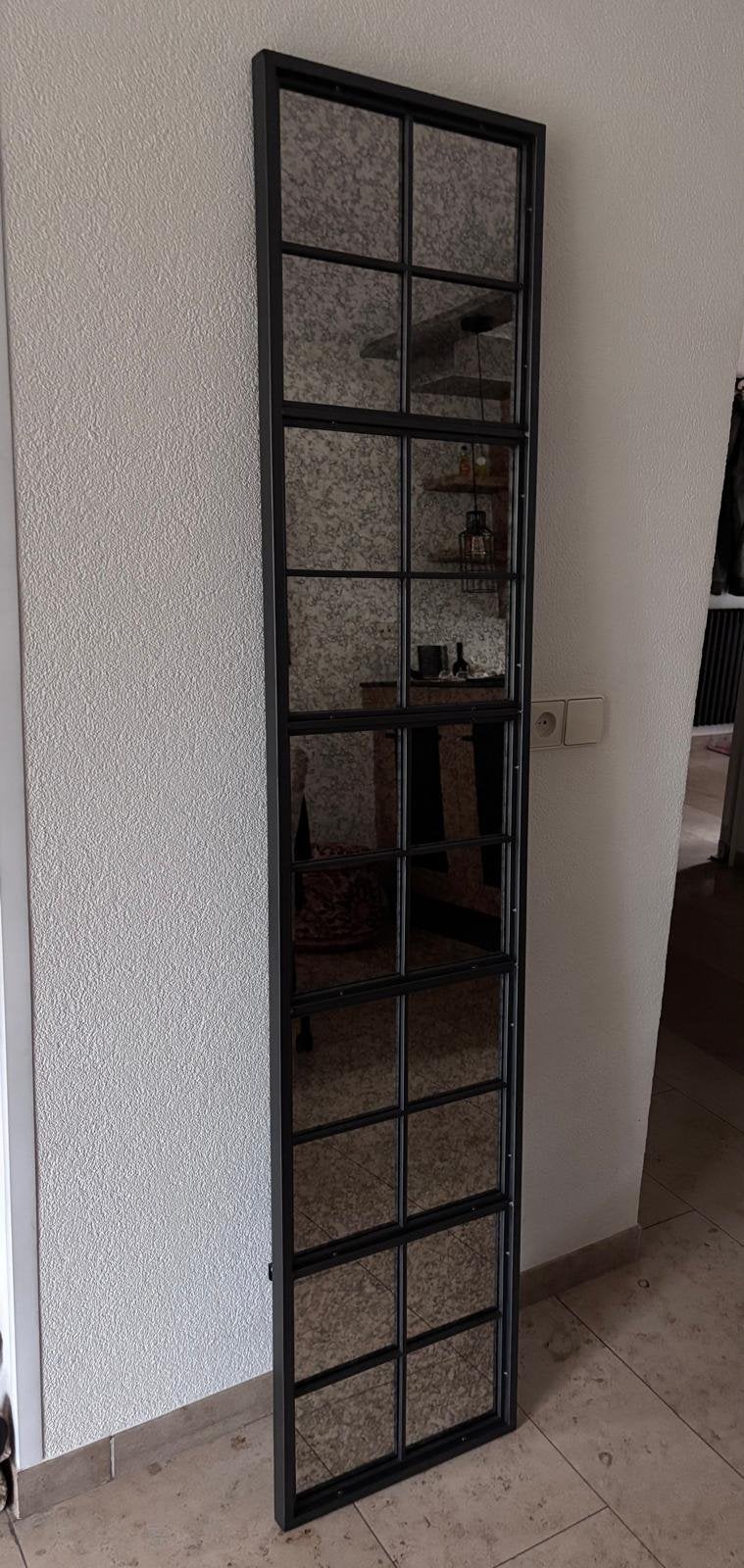 Metalen spiegel, Ophalen, Rechthoekig, Minder dan 50 cm