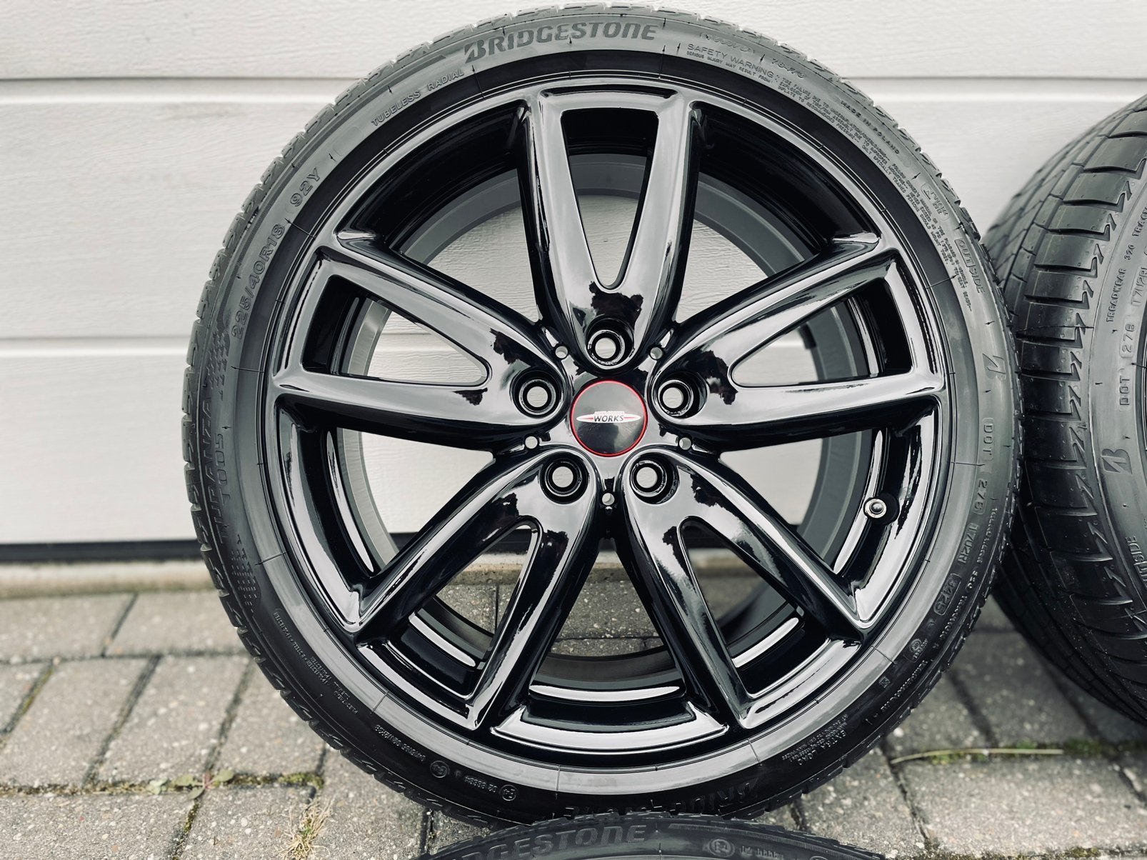 18 Inch Originele Mini Cooper JCW F54 Velgen 225/40/18 5x112, 18 inch, Banden en Velgen, Ophalen of Verzenden, Zomerbanden