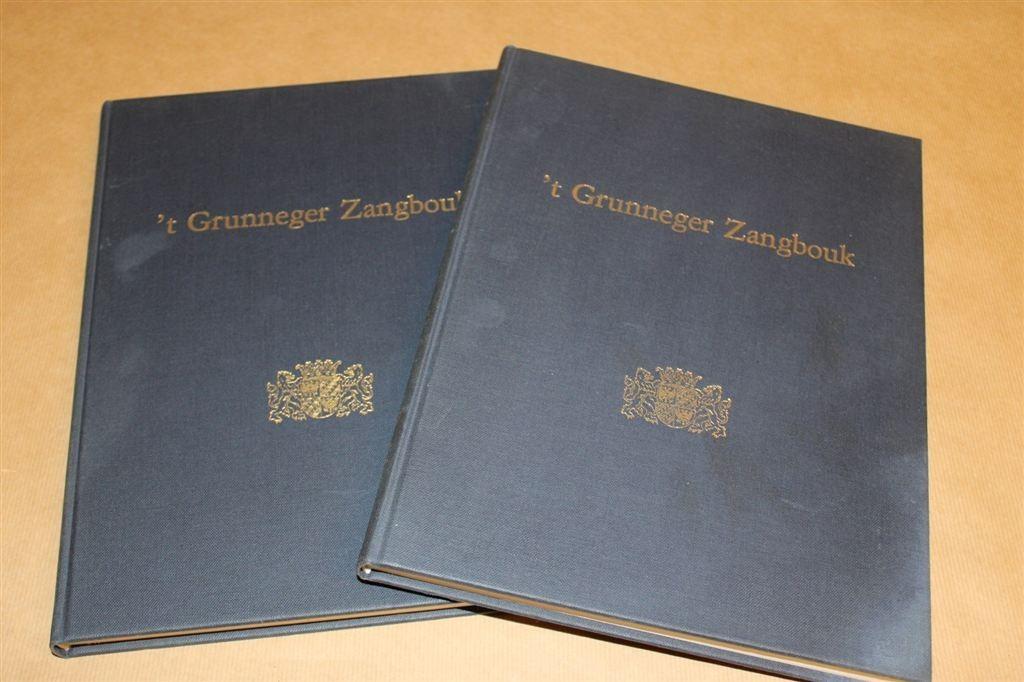 \'t Grunneger Zangbouk - 2 delen - 1958, Boeken, Ophalen of Verzenden, Zo goed als nieuw