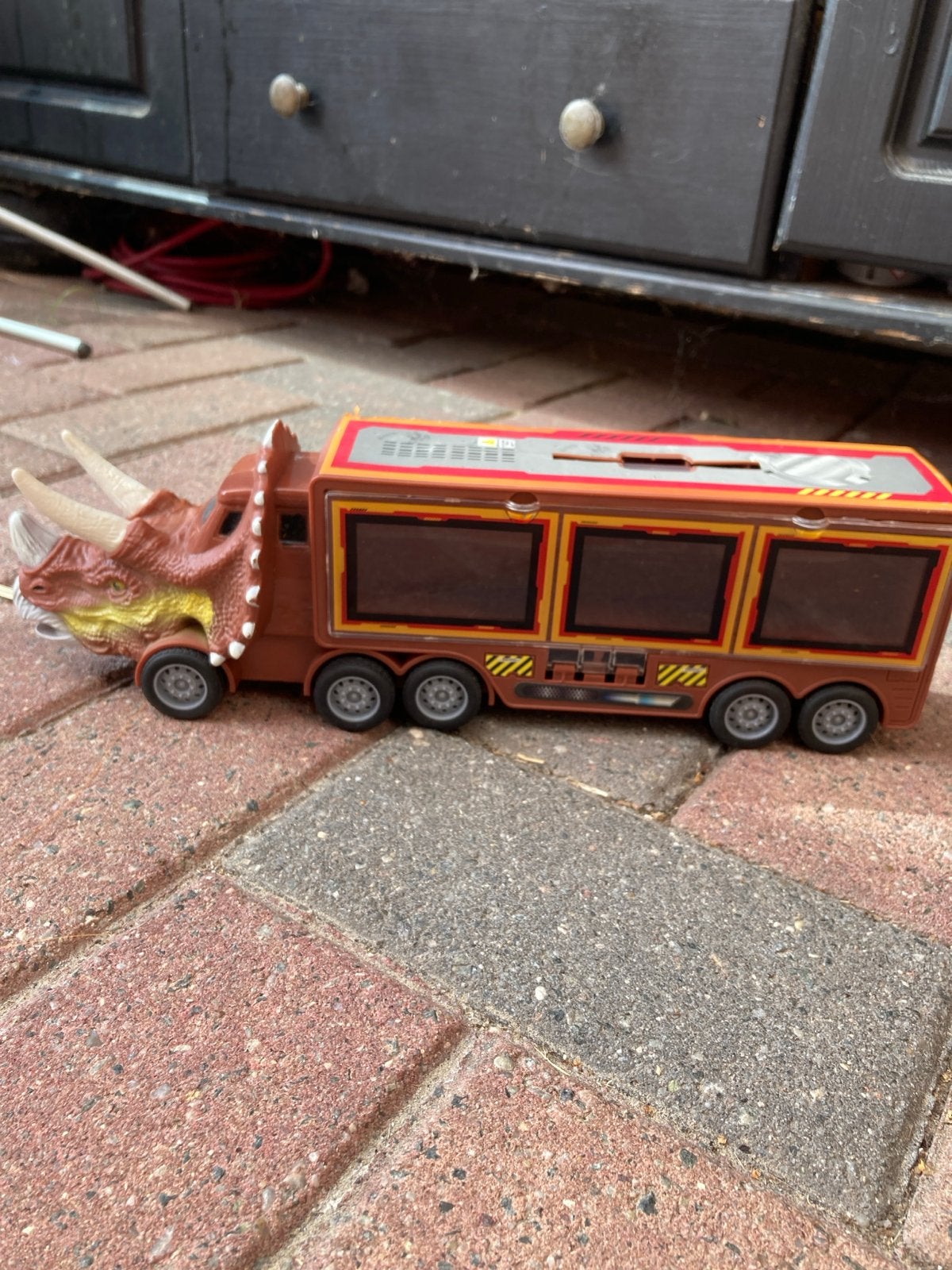 Dinosaurus vrachtwagen - Beast Machines, Ophalen, Gebruikt