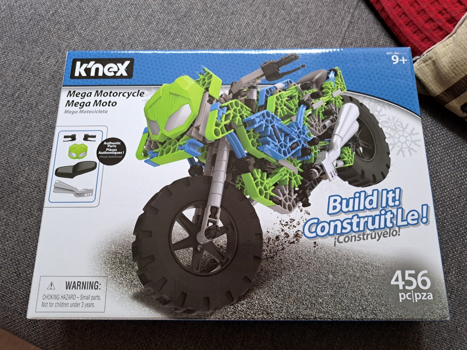 K'nex Mega Motorcycle, Ophalen of Verzenden, Nieuw, Overige typen, Overige merken