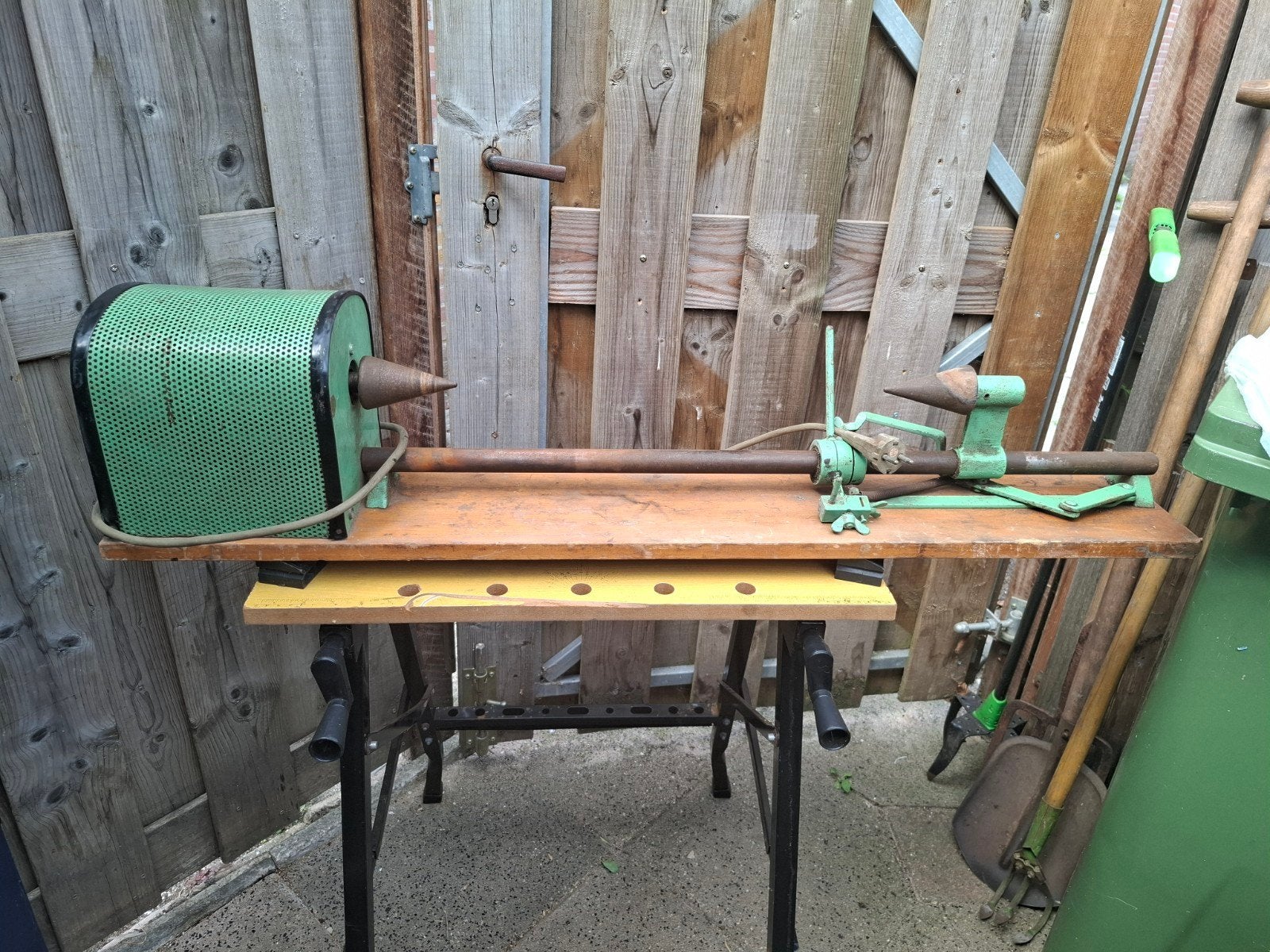 Vintage Houtdraaibank - Opknapper, Ophalen, Gebruikt, Houtdraaibank, 1000 mm of meer