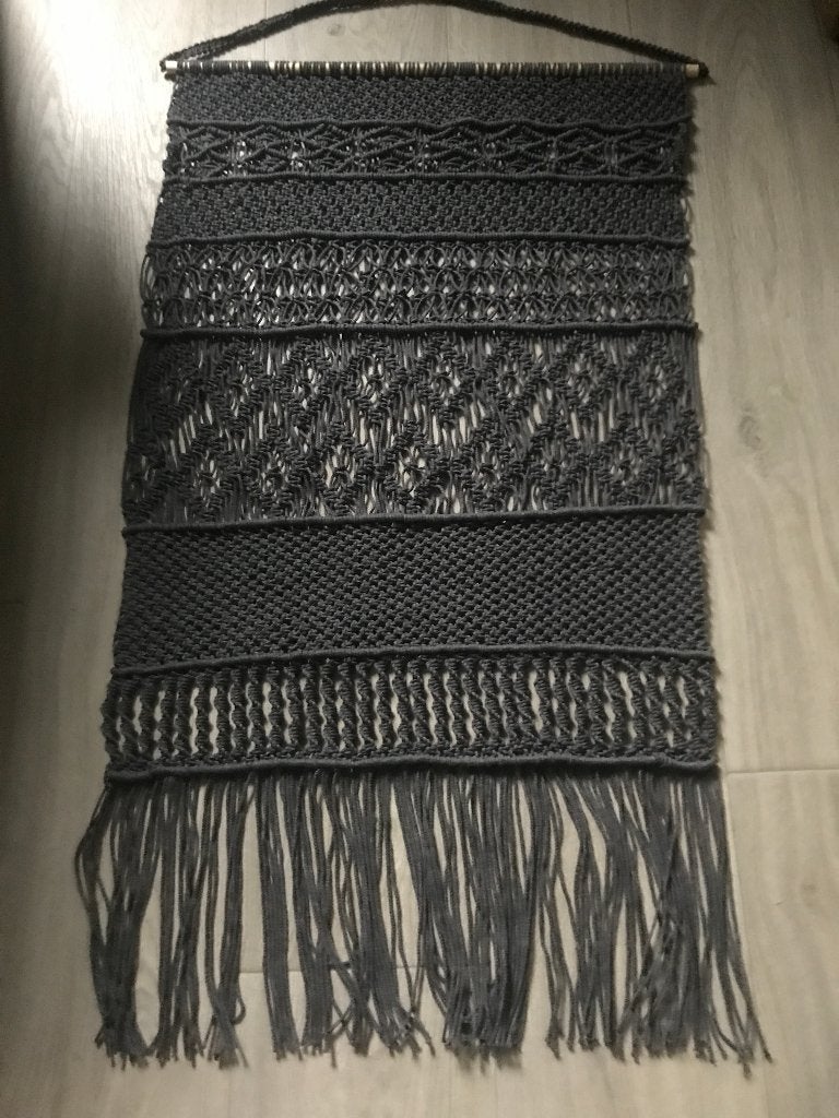 Handgeknoopt wandkleed, Huis en Inrichting, 110 cm, Nieuw, Ophalen of Verzenden, Wandkleed