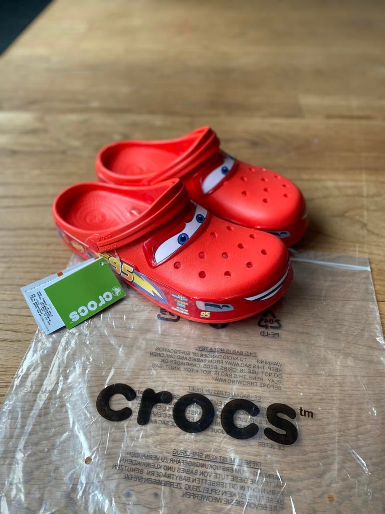 Cars Crocs maat 43/44 Lightning Mcqueen, Overige kleuren, Verzenden, Nieuw, Pantoffels of Sloffen