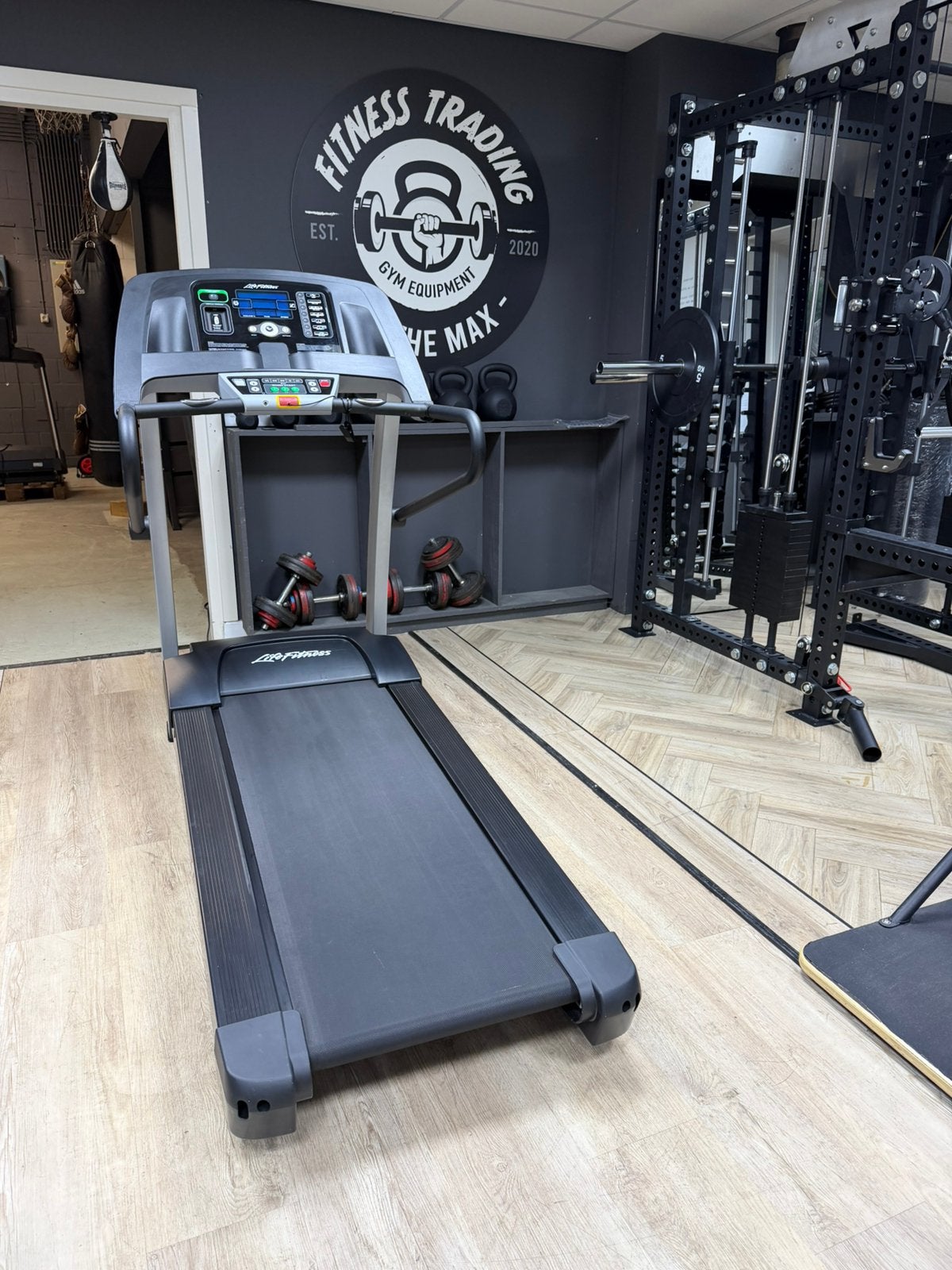 Opklapbare LifeFitness / Life Fitness loopband, top staat!, Overige typen, Ophalen of Verzenden, Zo goed als nieuw, .