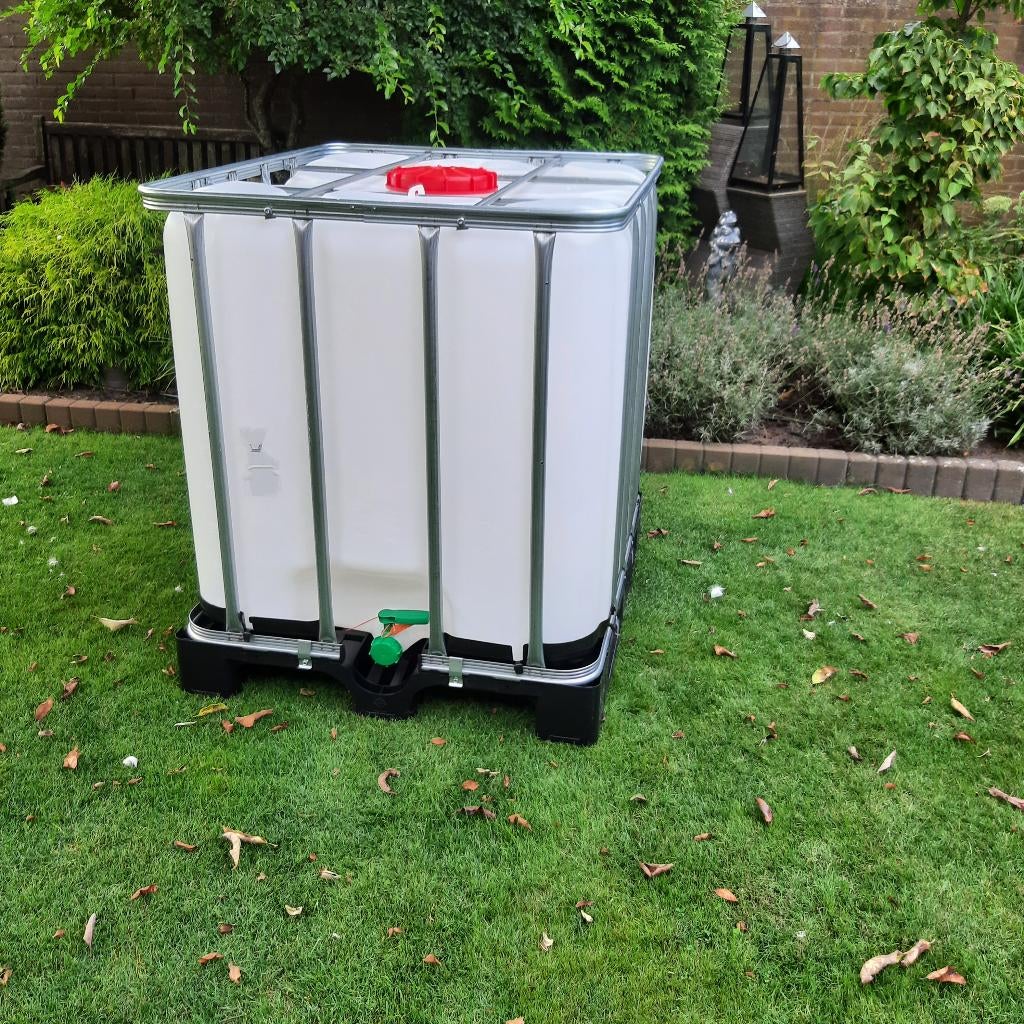 ibc tank, Tuin en Terras, Regentonnen, Ophalen, Kunststof, Met kraantje, 150 liter of meer