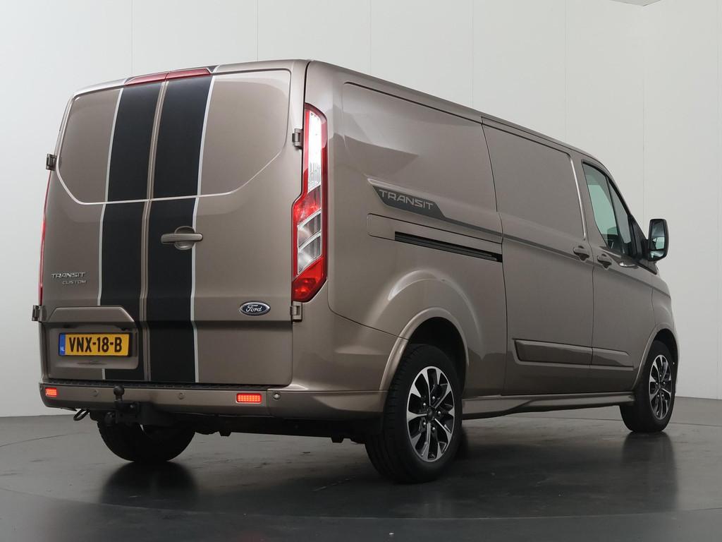 Ford Transit Custom 320 | 2.0 TDCI | Aut. | L2 H1 | Sport |, 2095 kg, 15 km/l, 4 cilinders, Leder en Stof