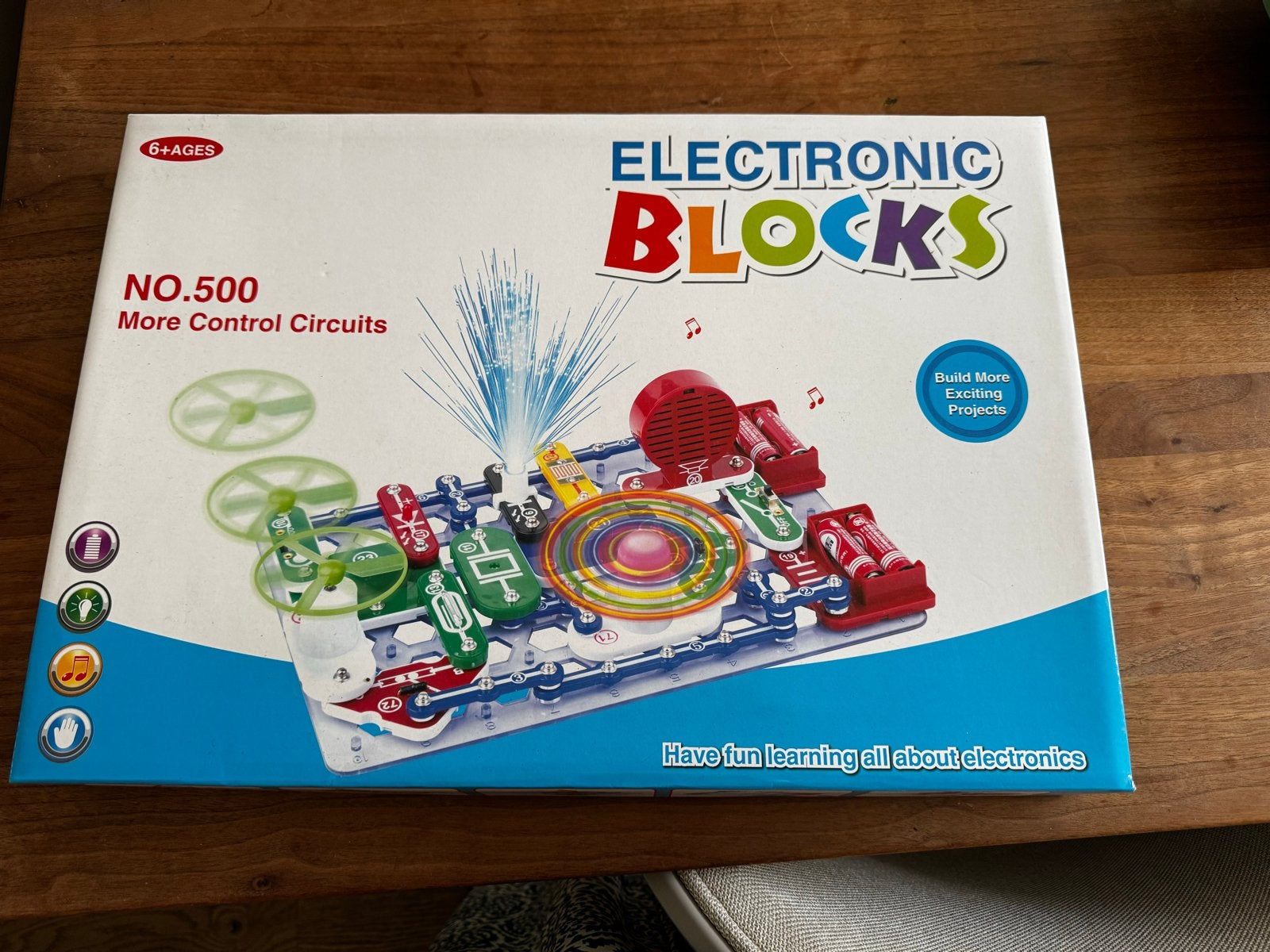 Electronic Blocks NO.500 - Meer Controle Circuits, Ophalen, Nieuw, Elektronica, Met licht