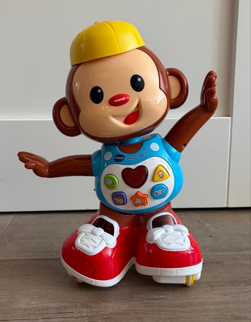 VTech Swing & Speel Aap - Interactief Speelgoed, Kinderen en Baby's, Speelgoed | Vtech, Ophalen of Verzenden, Gebruikt