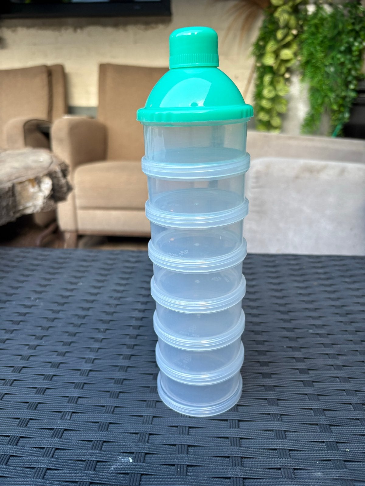 Bewaarbakje voor babyvoeding of melkpoeder, Overige merken, Gebruikt, Bewaarbakje, Ophalen of Verzenden
