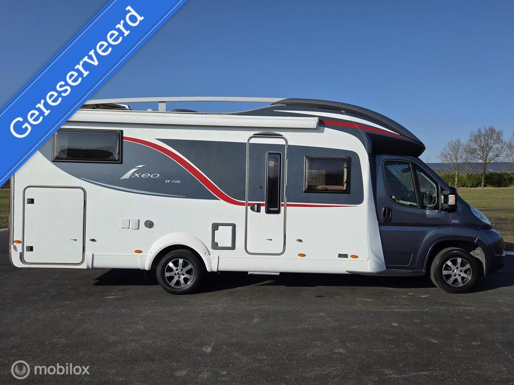 Bürstner ixeo IT 726 Enkele bedden, Hefbed ☆Euro 5, Solar, Schotel, Luifel, 7 tot 8 meter, Bedrijf