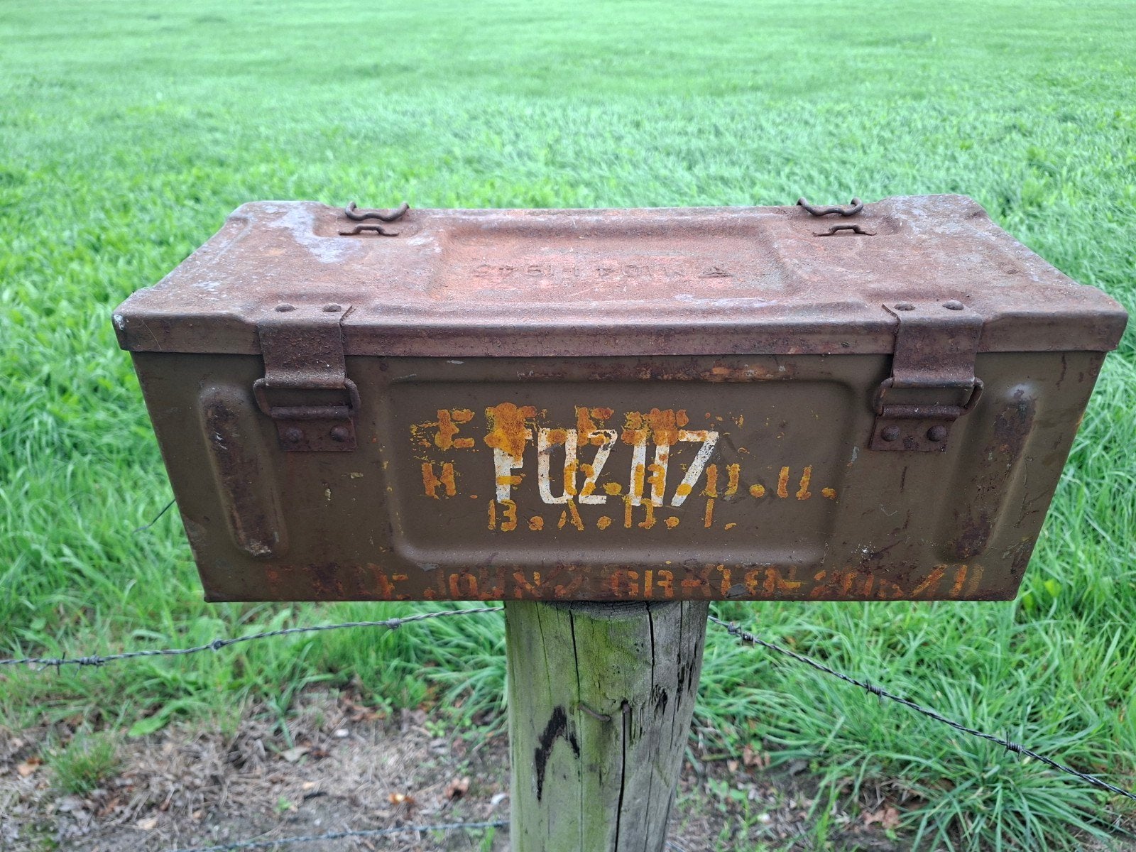 fuze 117 kist 1945, Verzamelen, Kist of Geocache, ., Ophalen of Verzenden, .