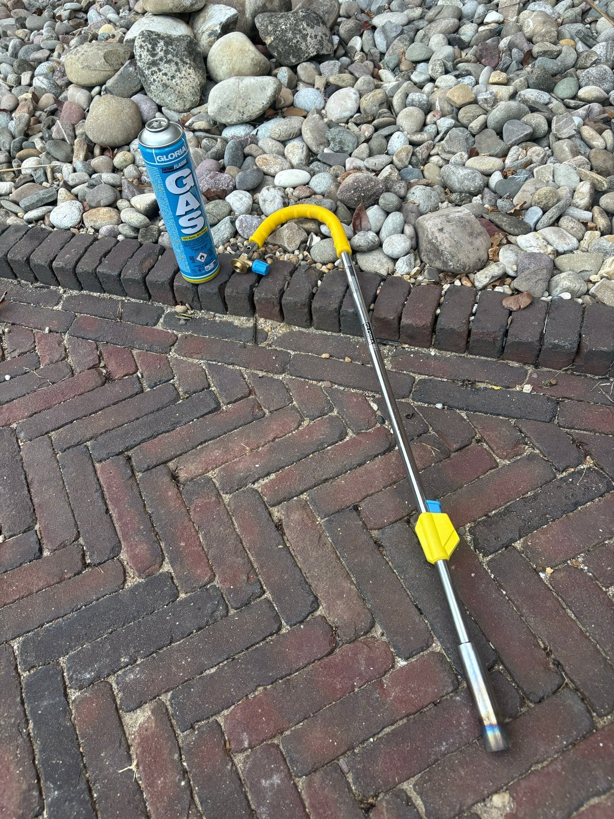 Gloria Thermo Flamm bio Classic Plus gas onkruidbrander, Tuin en Terras, Onkruidbranders, Ophalen, Zo goed als nieuw