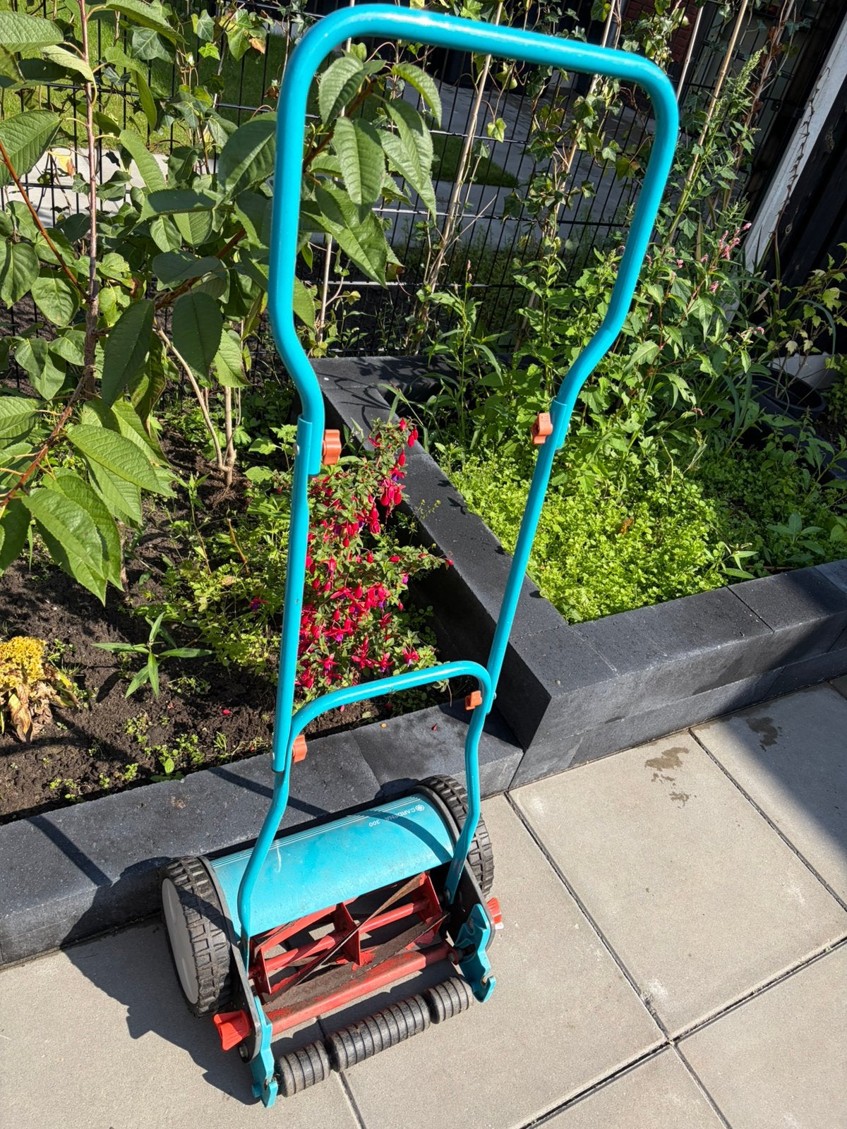 Gardena grasmaaier, Kooimesmaaier, Ophalen, Gebruikt