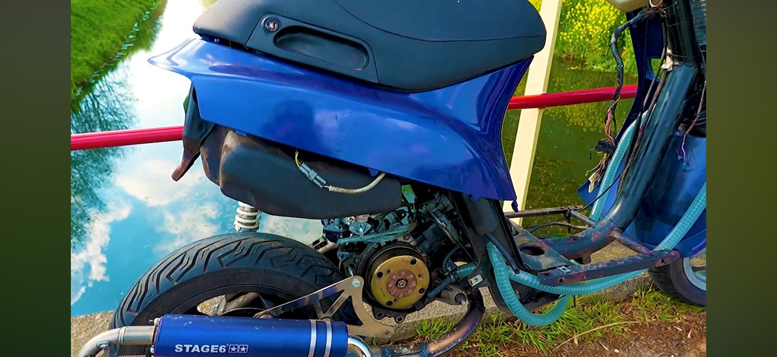 Piaggio zip type 1/2/3, Fietsen en Brommers, Ophalen, Zo goed als nieuw, Kap, Piaggio