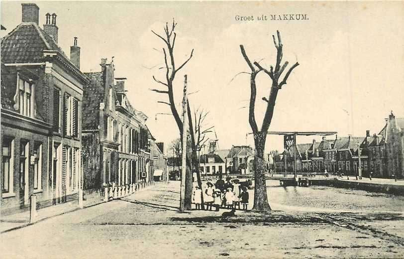 380-704-009 Makkum, Verzenden, Voor 1920, Friesland