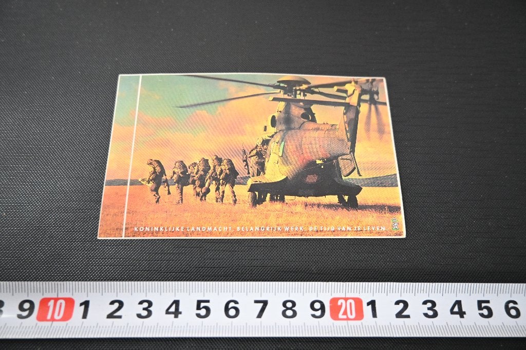 sticker Leger Koninklijke Landmacht LL1834, Verzamelen, Stickers, Ophalen of Verzenden, Zo goed als nieuw