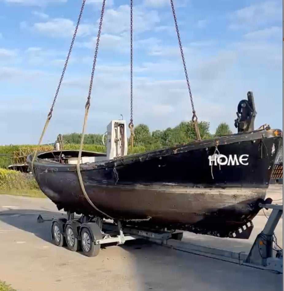Watercraft Lifeboat - 40/50 personen, Watersport en Boten, Sloepen, Gebruikt, Binnenboordmotor, Elektrisch, Boegschroef