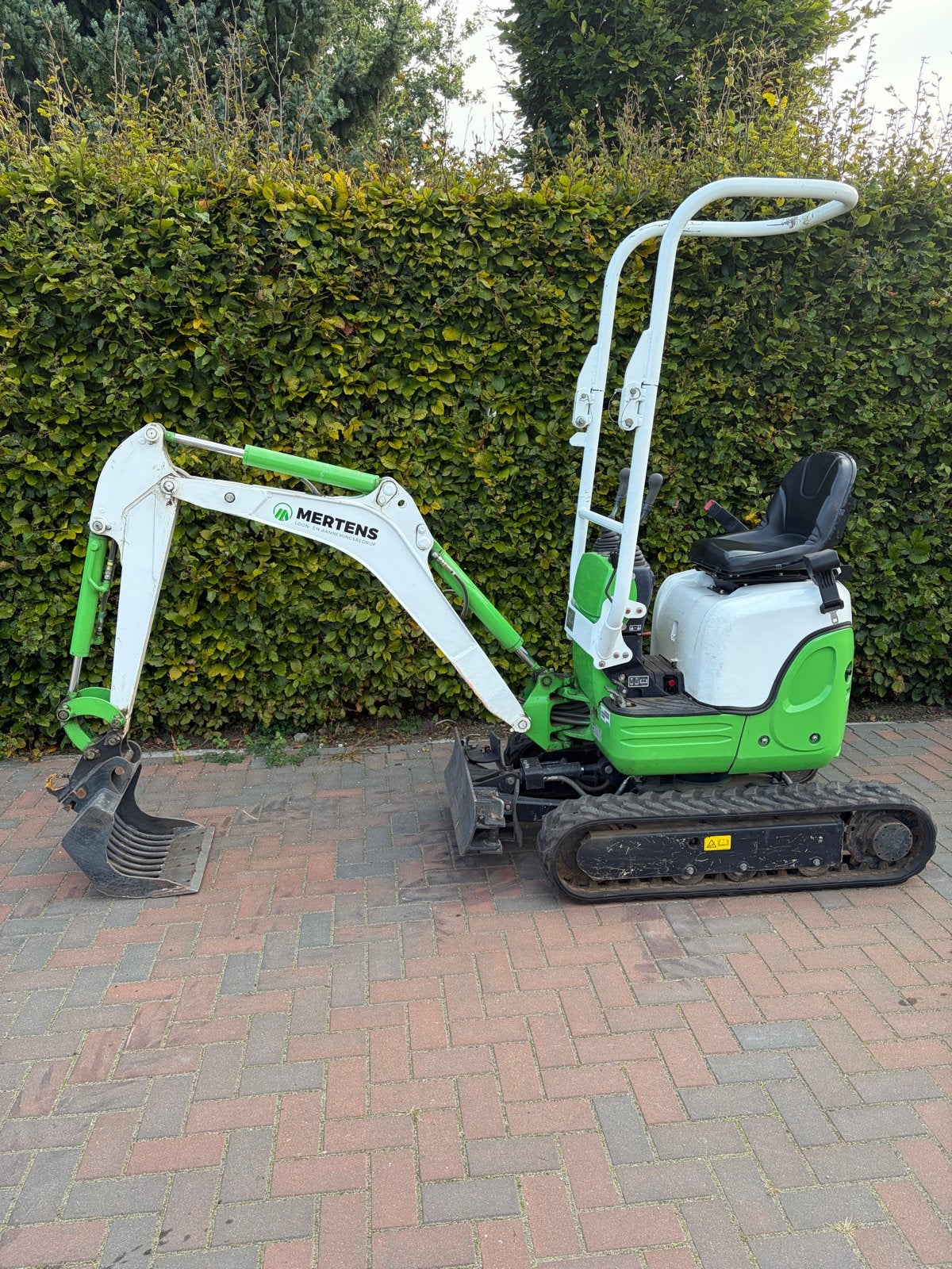 Minigraver Kubota U10-3 uit 2017, Ophalen, Graafmachine