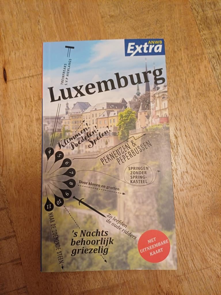 Reisgids ANWB extra Luxemburg, Europa, Ophalen of Verzenden, Zo goed als nieuw, Reisgids of -boek