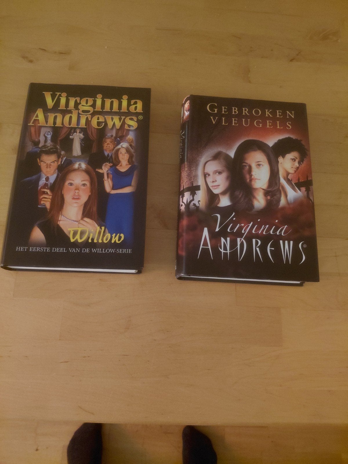 Virginia Andrews Boeken: Willow & Gebroken Vleugels, Boeken, Romans, Gelezen, Nederland, Ophalen of Verzenden
