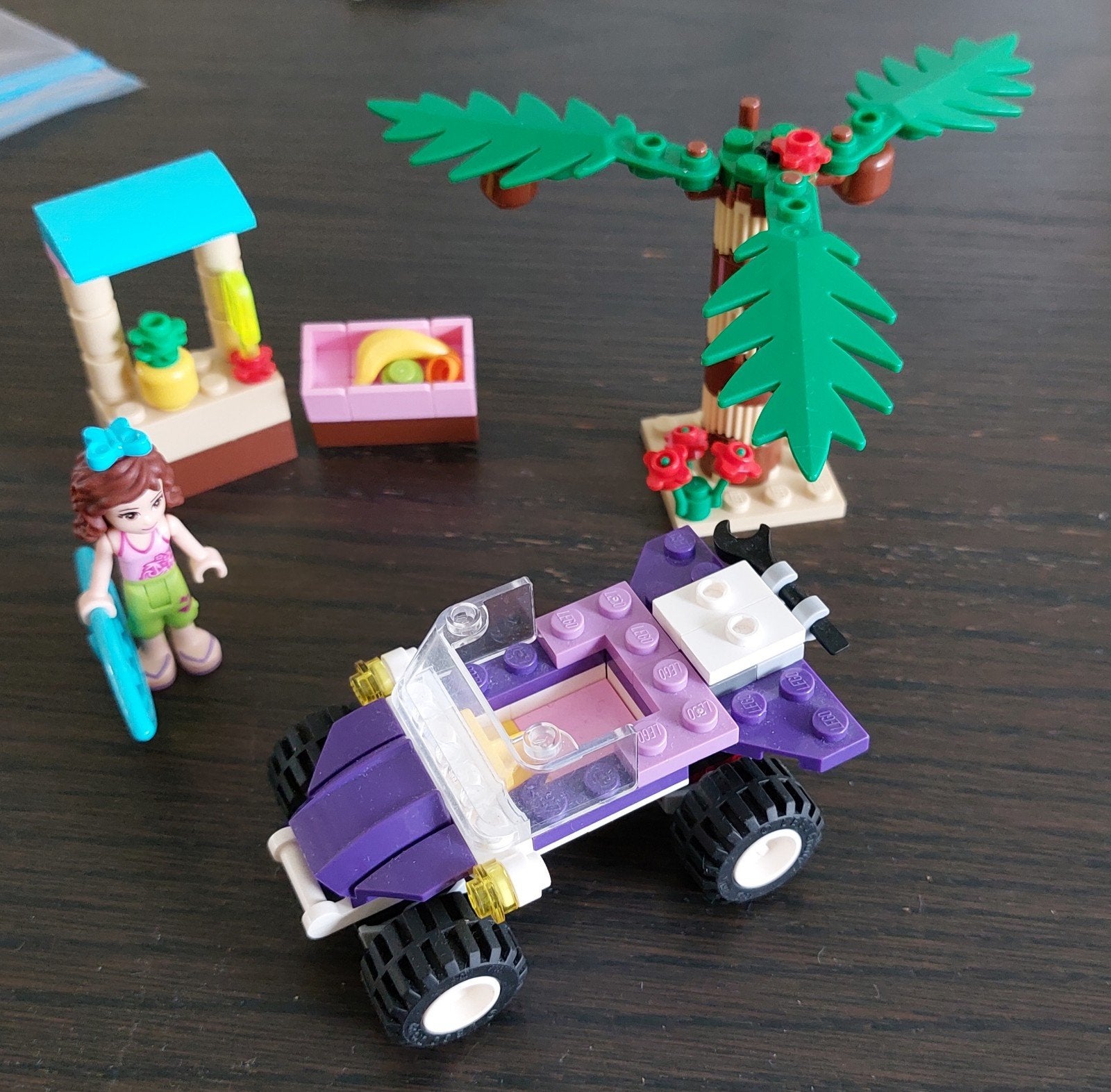 LEGO Friends 41010 Olivia's Strandbuggy met Minifiguur, Ophalen, Compleet, Gebruikt, Lego