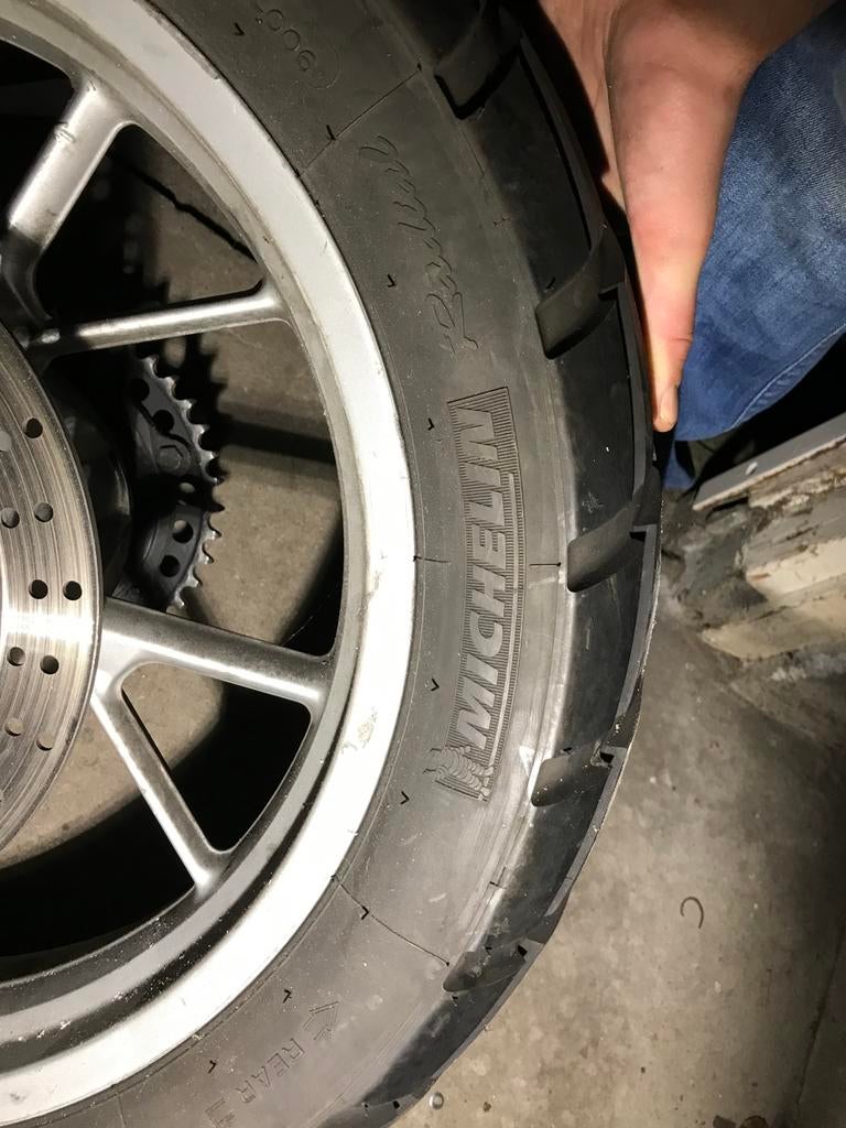 BMW F700GS Michelin achterwiel, Ophalen of Verzenden, Gebruikt