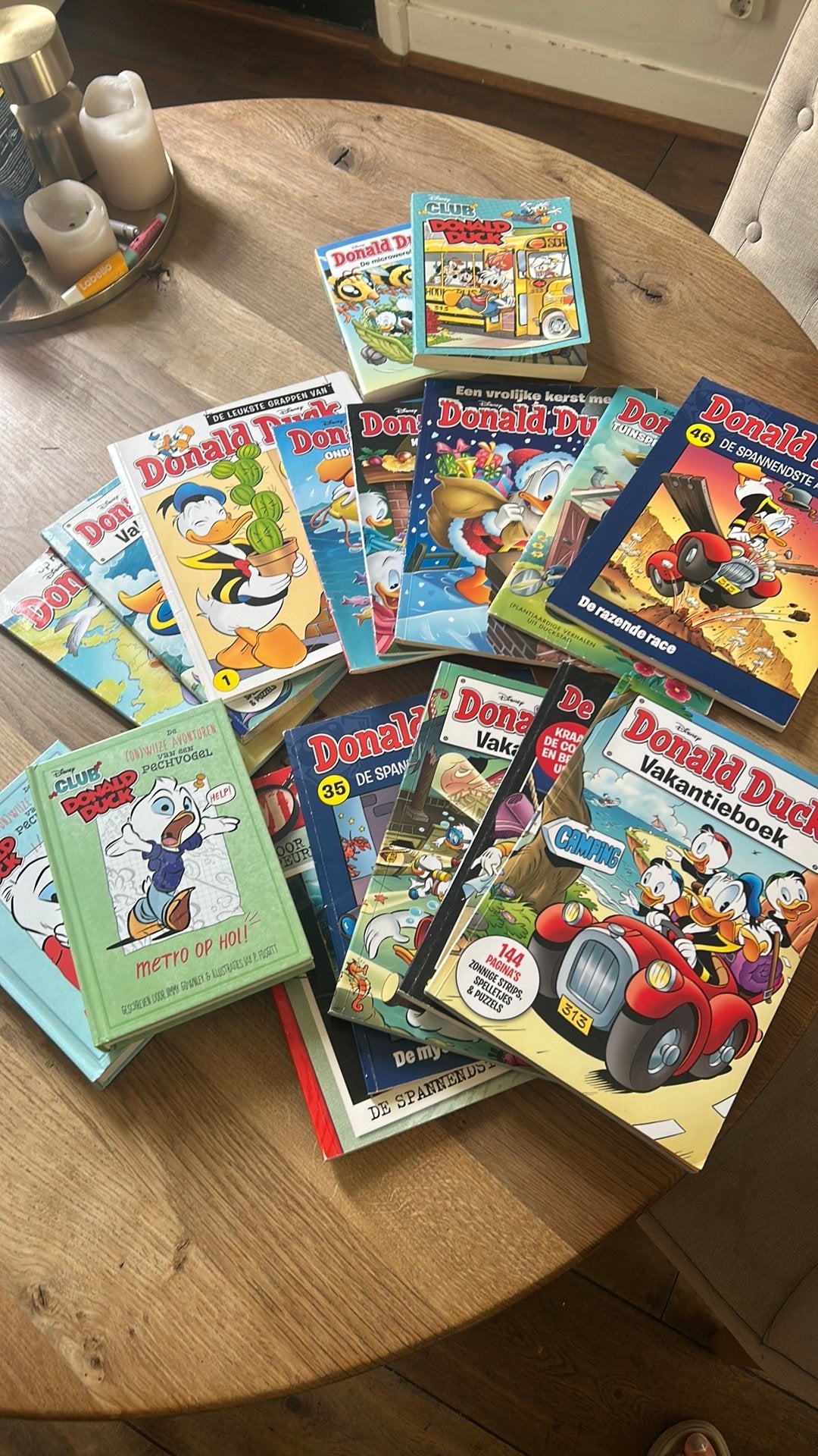 Partij Donald Duck strips Hardcover, Boeken, Meerdere comics, Ophalen of Verzenden, Zo goed als nieuw, Europa