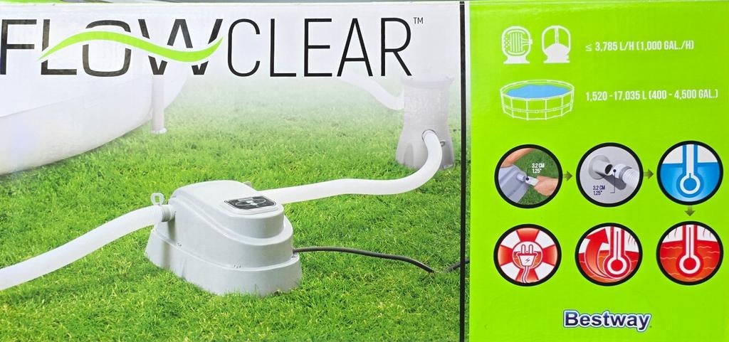 Bestway Flowclear Zwembadverwarming Heater, Ophalen, Zo goed als nieuw, Verwarming