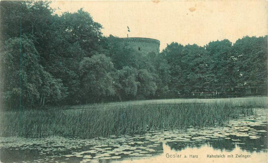 381-329-017 Goslar Kahnteich mit Zwinger, Verzenden, Voor 1920, Duitsland