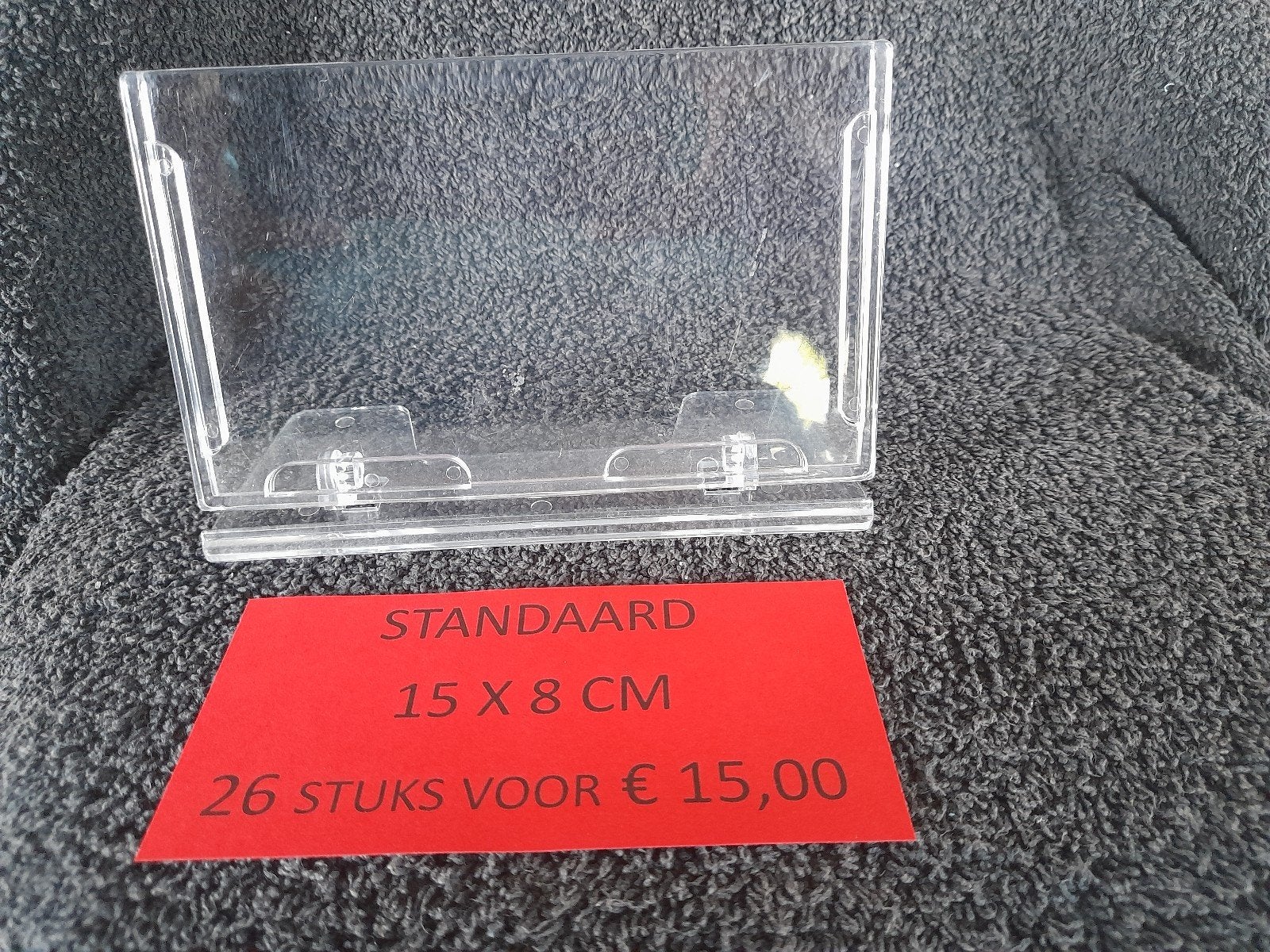 Standaards  van  plexiglas, Ophalen of Verzenden