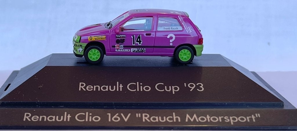 Herpa 035828: Renault Clio 16V Clio Cup '93, Ophalen of Verzenden, Zo goed als nieuw, Auto, Herpa